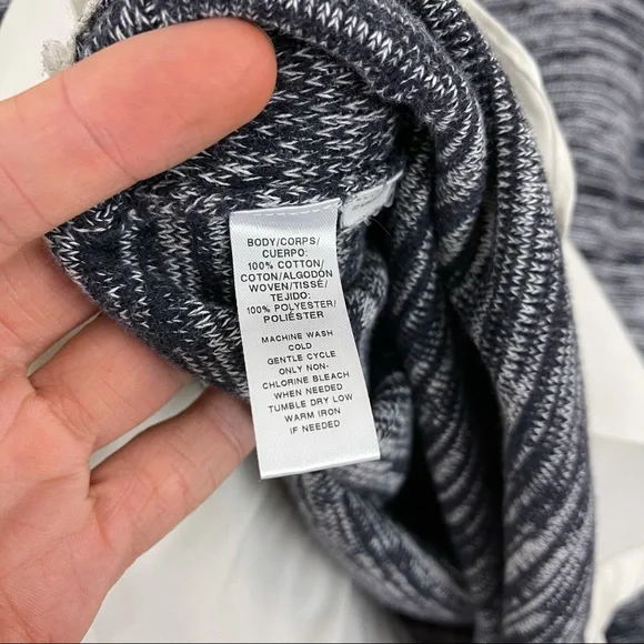 Ann Taylor LOFT Stripe Marled Sweater - Picture 4 of 6